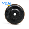 Flap Disc with Black Nylon Backing with 5/8"-11 Screw
